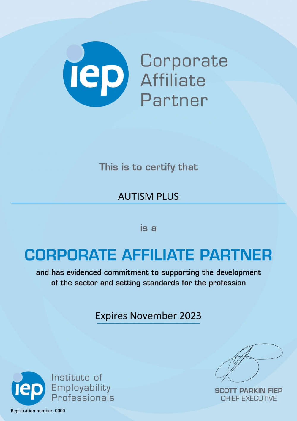 Renewal of Membership Confirms Our Commitment to Employability