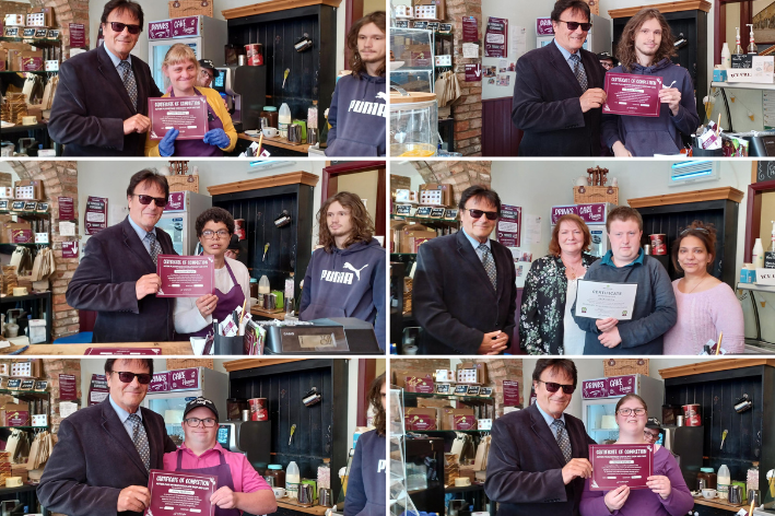 Celebrating Achievement at Park House Barns and The Chocolate Shop and Café