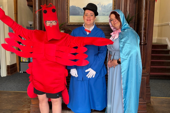 Character Theme Day at Residential Services
