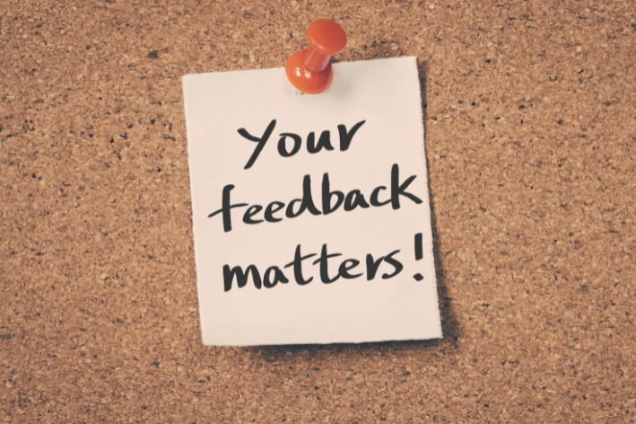 Your Feedback Matters