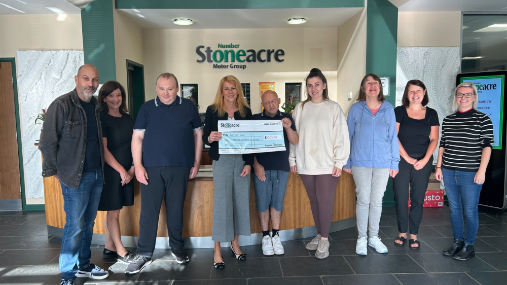 Rolling up their Sleeves for Charity - Stoneacre Head Office Raise Funds for Autism Plus