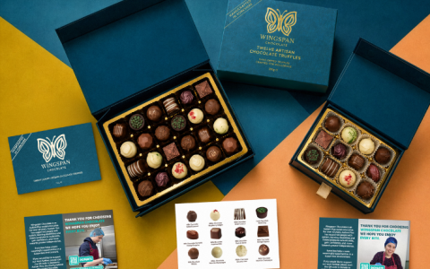 Wingspan Chocolate Featured in the Yorkshire Post