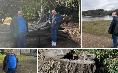 Paul Joins Our Supported Living Service and Goes On A Walk At Clumber Park