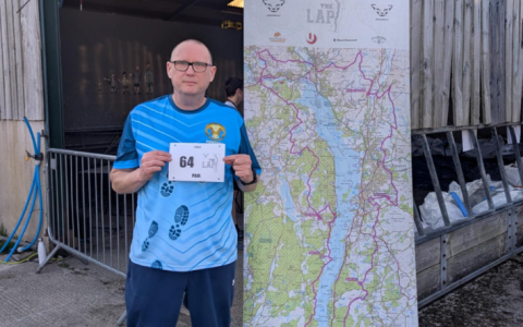 Paul Beal Completes 75km Challenge Around Lake Windermere!