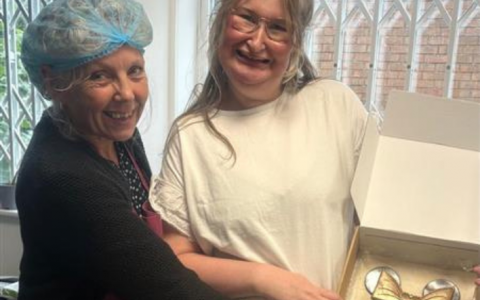 Sarah Excels at the Chocolate Academy at Park House Barns